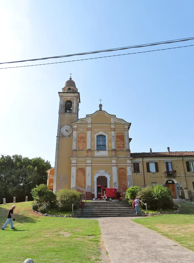 Facciata della chiesa di San Cristoforo Martire