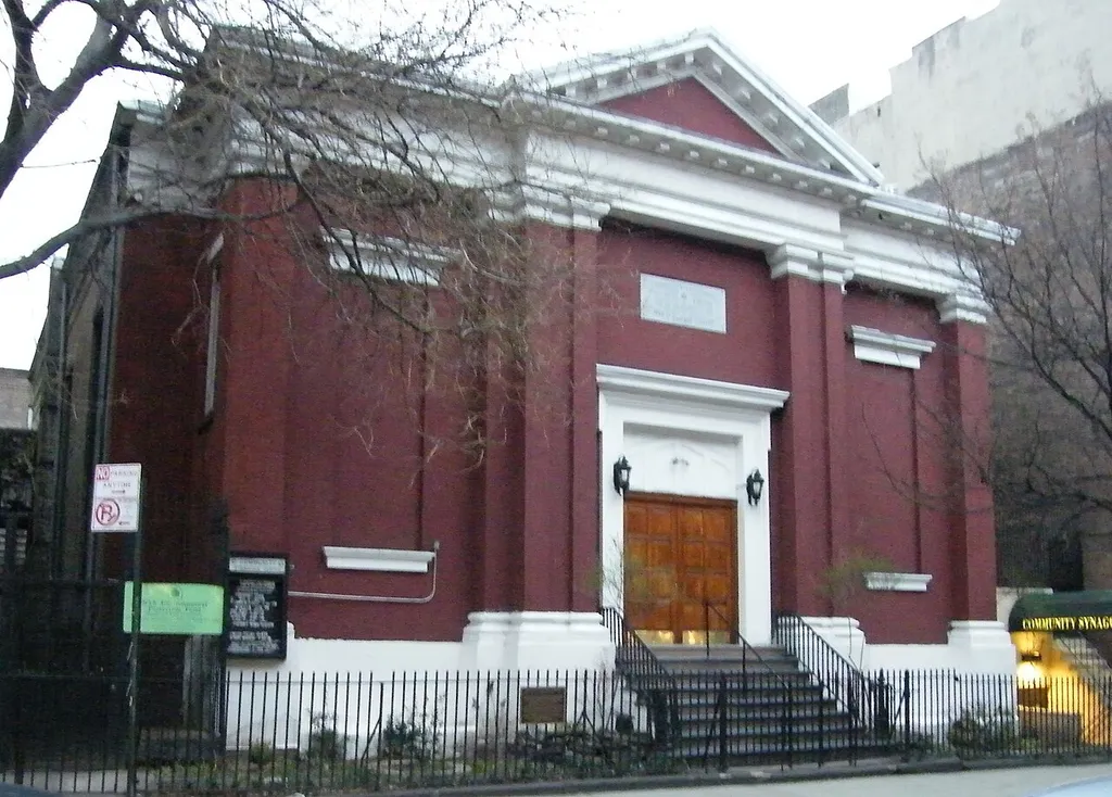 German Lutheran Church 323 East 6th on National Register of Historic Places in New York City