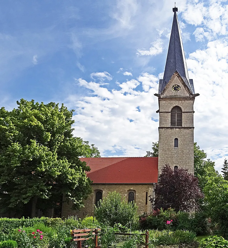 St.-Stephani-Kirche in Gatersleben von Norden