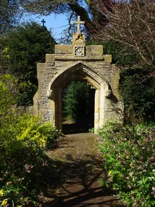 Churchyard Gateway To East Corner Of Churchyard