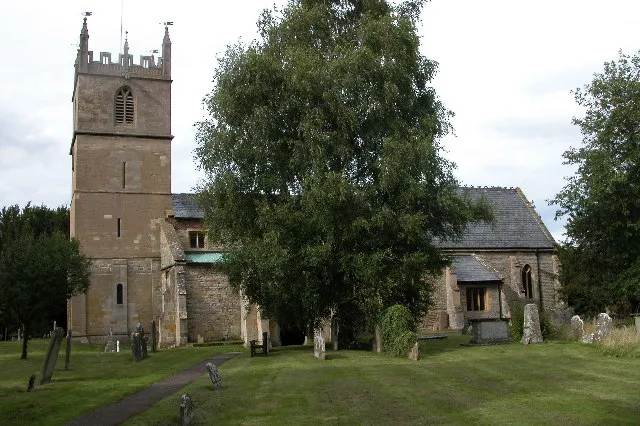 Fladbury Church. Dedicated to St John the Baptist.