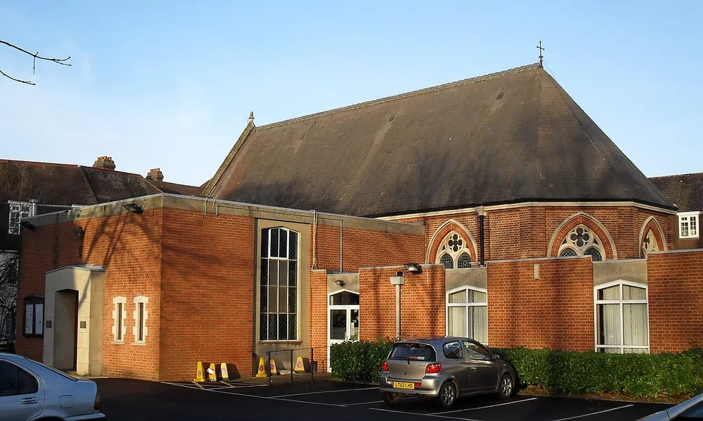St Christopher's Church, Tabor Gardens, Cheam, London Borough of Sutton, England.