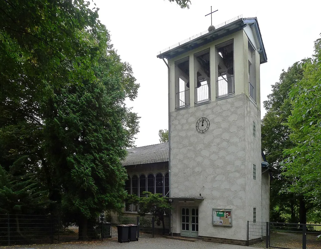 Blick auf die Kirche
