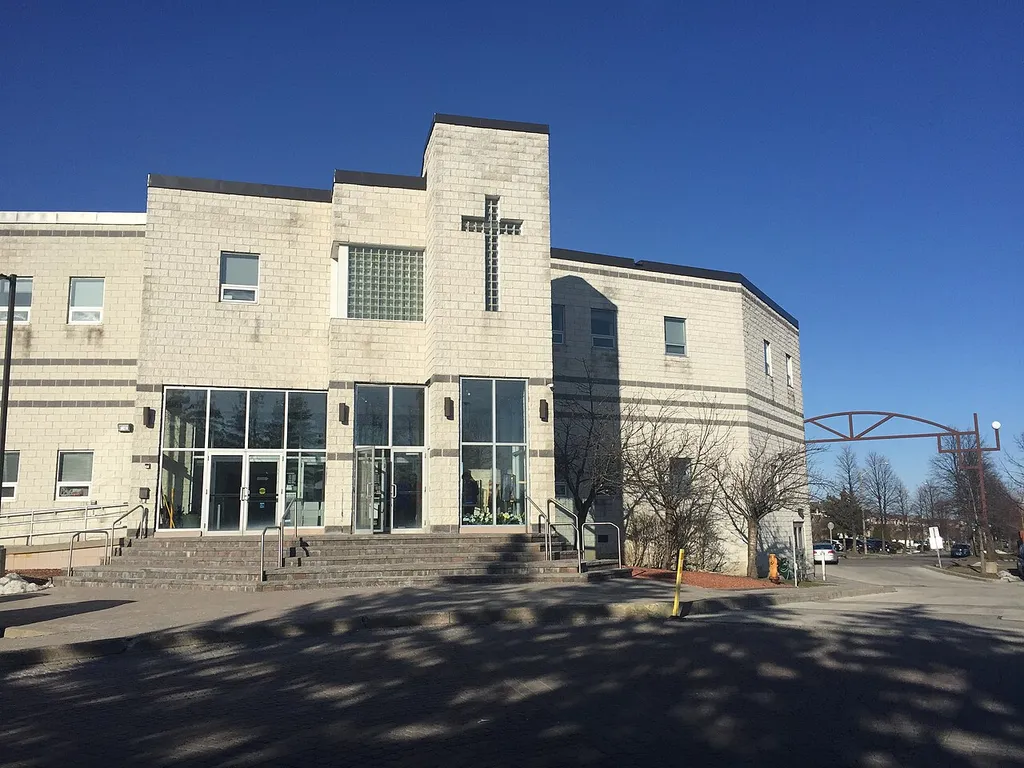 The Chinese Martyrs Catholic Church in Markham, Ontario.
