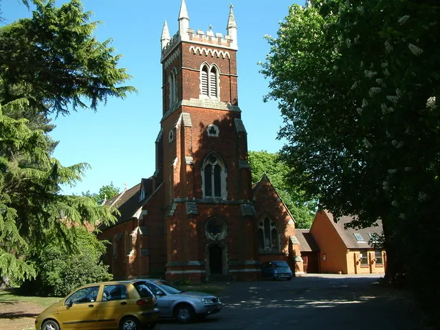 Christ Church, Warley, Brentwood, Essex, seen from the west