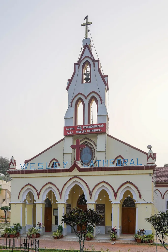 CSI Wesley Cathedral, Mysore, Karnataka, India