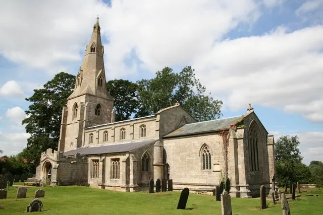 St Andrew's parish church, Pickworth, Lincolnshire, seen from the east