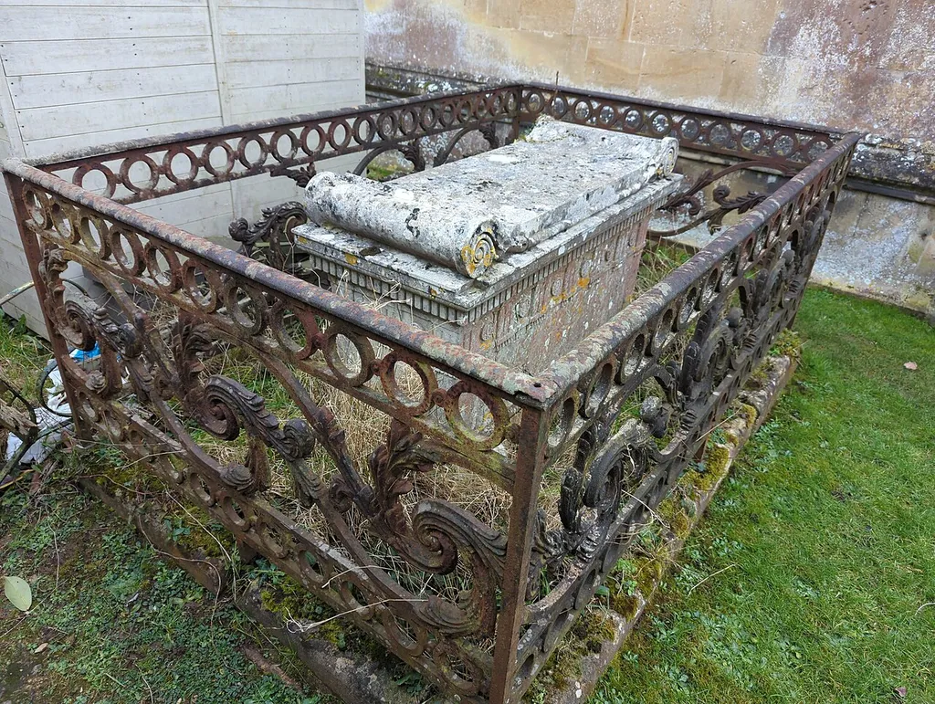 Feilding Monument In Churchyard East Of Chancel Of Church Of St Cyriac (monument in Lacock, Wiltshire, England, UK)