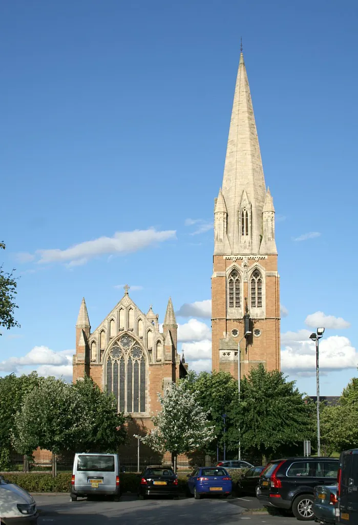 West front of St Paul's parish church, Daybrook, Nottingham