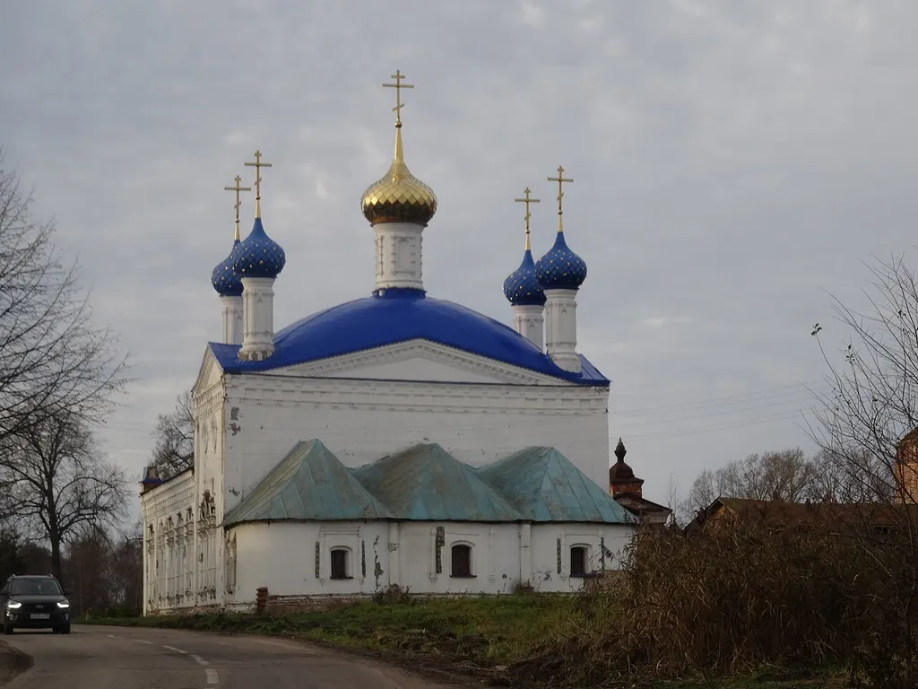 Церковь Покрова Богородицы: центр, Великое, Гаврилов-Ямский район, Ярославская область