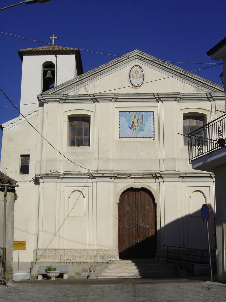 Facciata della Chiesa di Santa Barbara, Taverna (CZ)