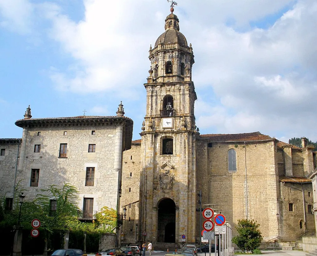 Iglesia de San Pedro de Ariznoa, en Bergara (Guipúzcoa)