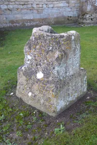 Cross Shaft Base In The Churchyard Of The Church Of St Nicholas Circa 3 Metres West Of The Porch