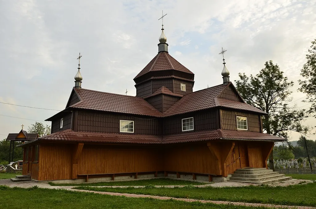 Ганнозачатіївська церква (верхня) (дер.), Білі Ослави,