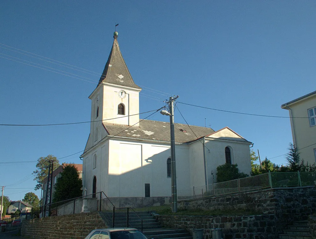The Virgin Mary Church in Bravinné