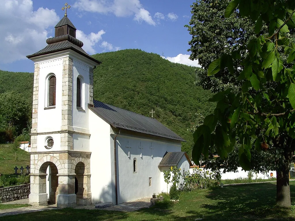 Church of Saint George in the village of Sopotnica, Municipality of Novo Goražde, Republika srpska, Bosnia and Herzegovina