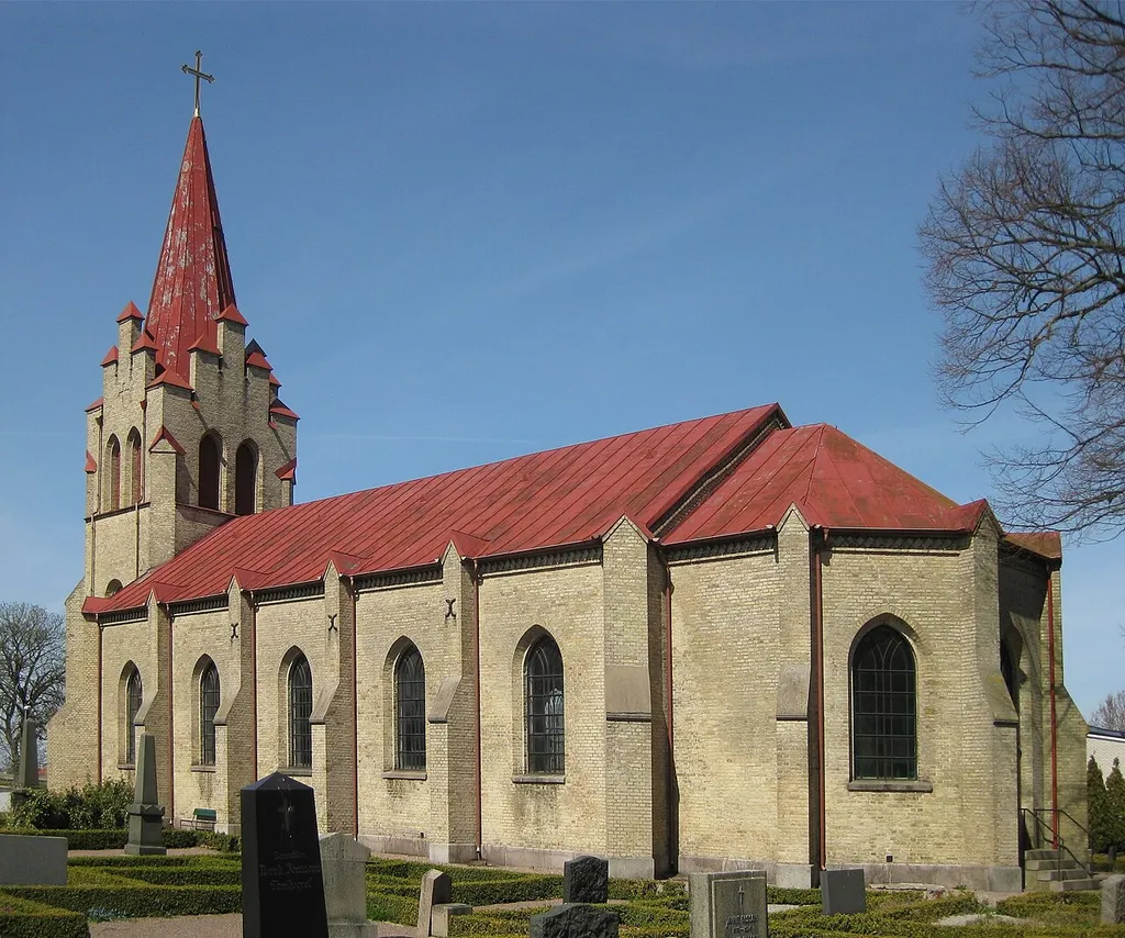 Örja church in Skåne, Sweden