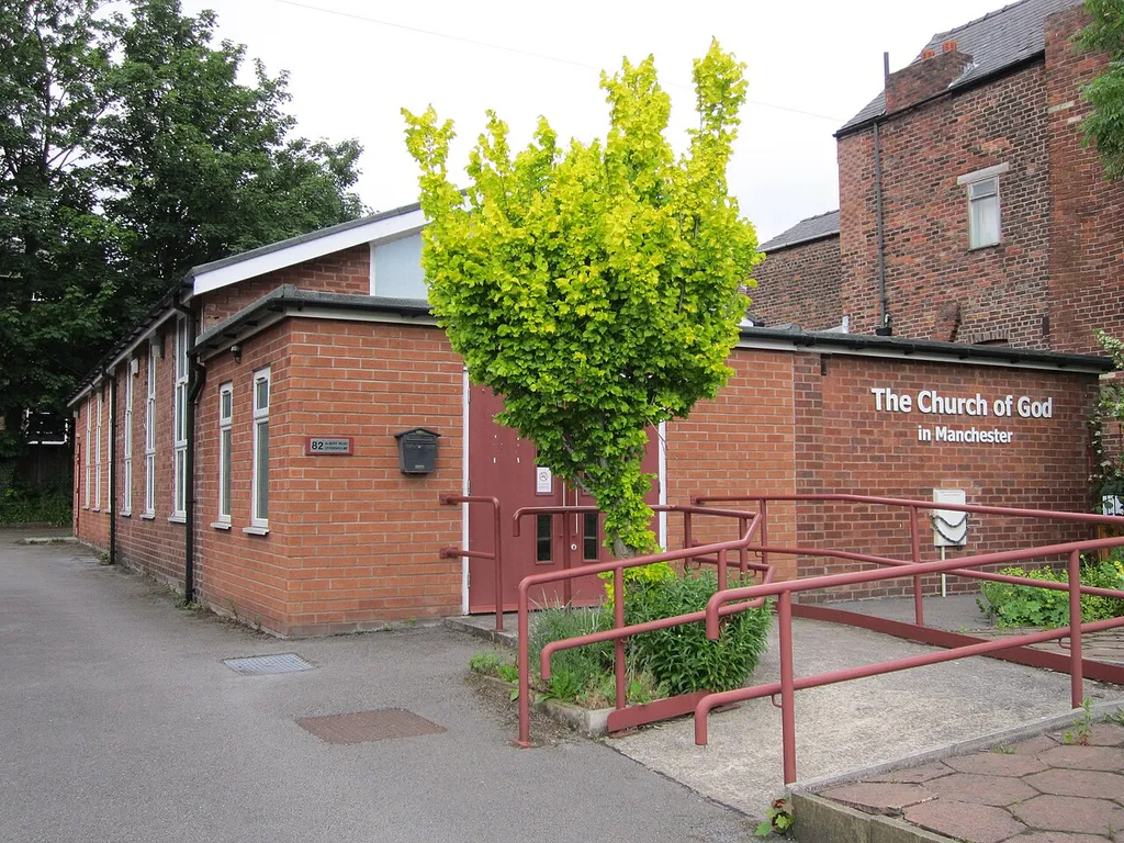 The Church of God, Albert Road, Levenshulme, Manchester, England.