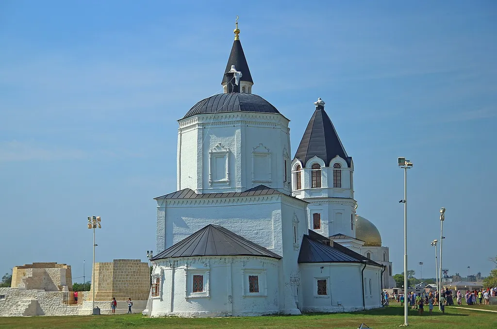 Церковь Успенская (Республика Татарстан, Болгар, 3 км от город Болгар, левый берег р. Волга)