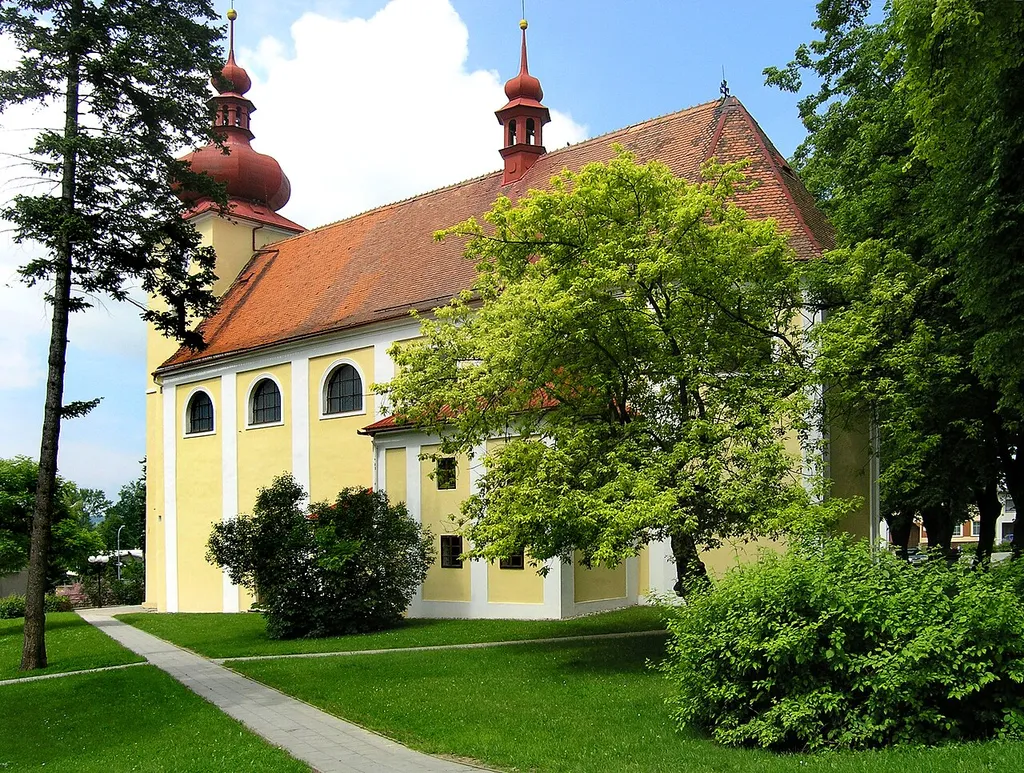Church in Morkovice-Slížany, Czech Republic