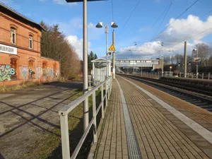 Chemnitz Hilbersdorf Hp railway stop