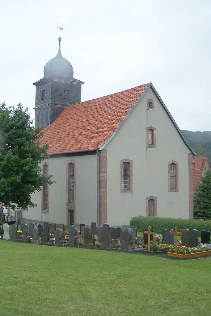 Ansichten aus dem Ort Diedorf im Feldatal.