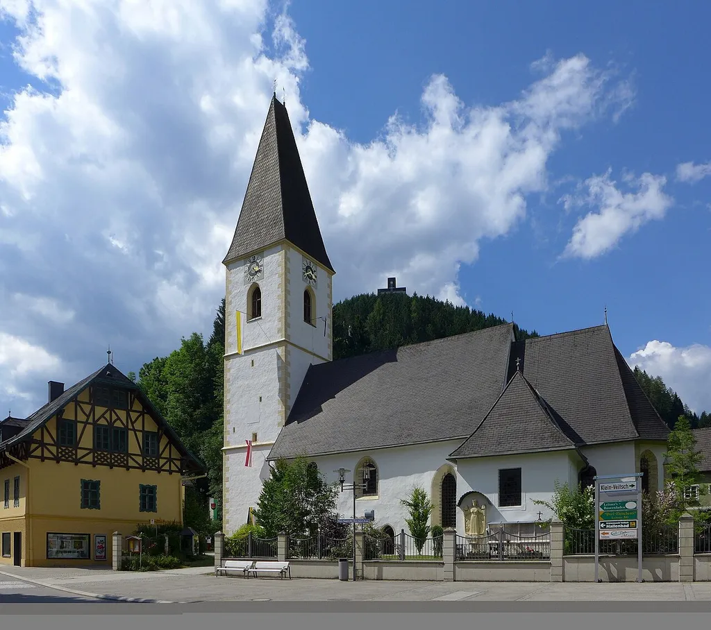 Veitsch - Pfarrkirche St. Vitus, Außenansicht