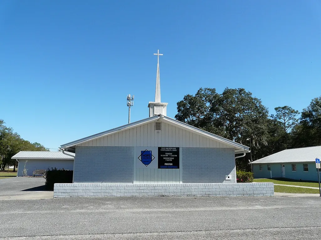Hope Church on NW 85th Avenue in Manatee Road, Florida.