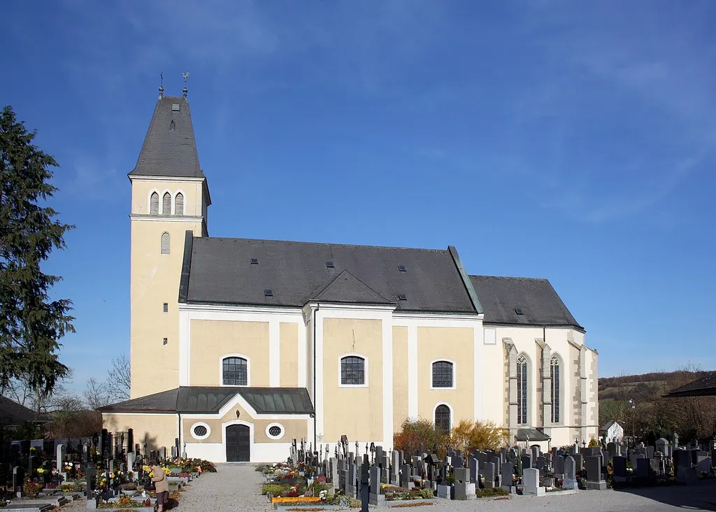 Die Pfarrkirche von Böheimkirchen.