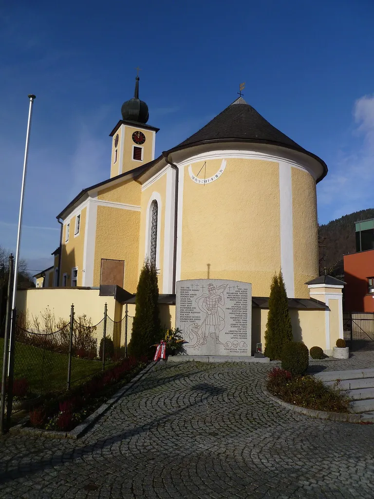 Kath. Pfarrkirche hl. Wolfgang und Friedhof