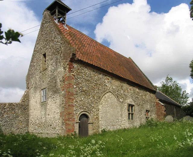 All Saints, Waterden, Norfolk Possibly the most isolated church in Norfolk