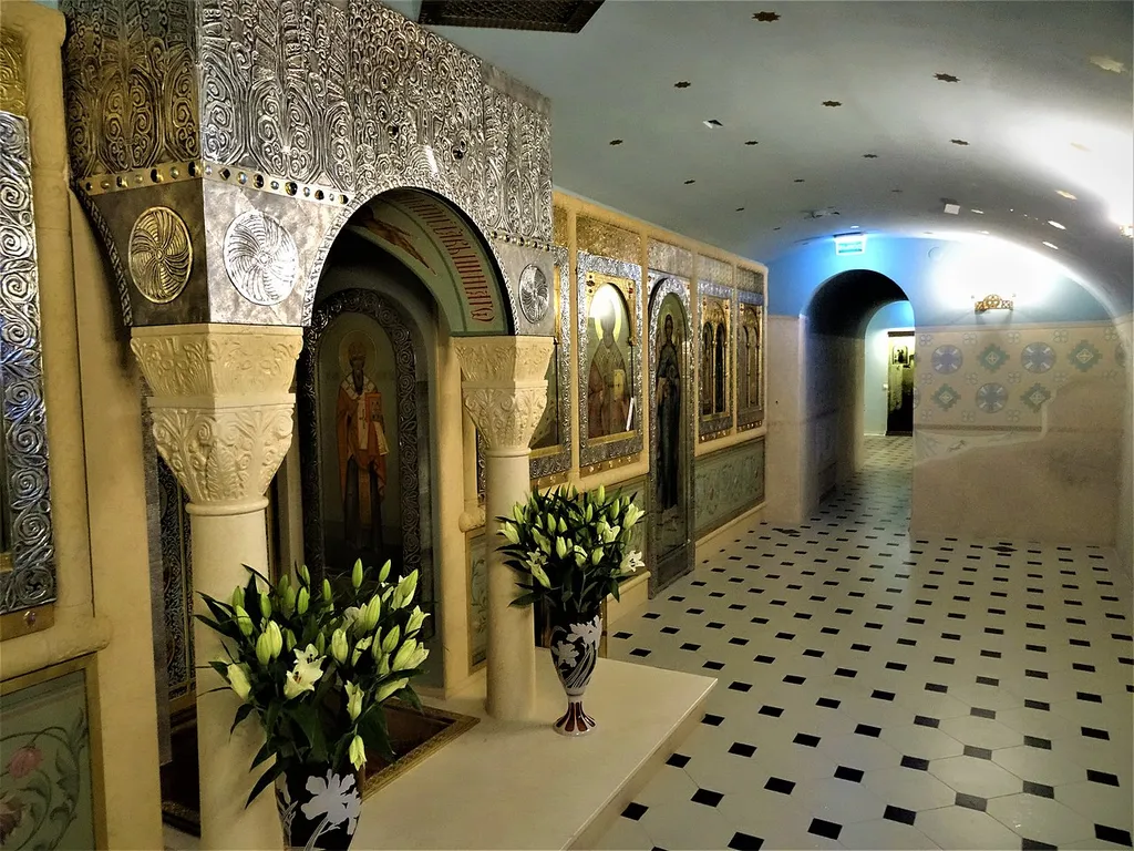 Ruins of Kazan Cathedral with Cave Temple