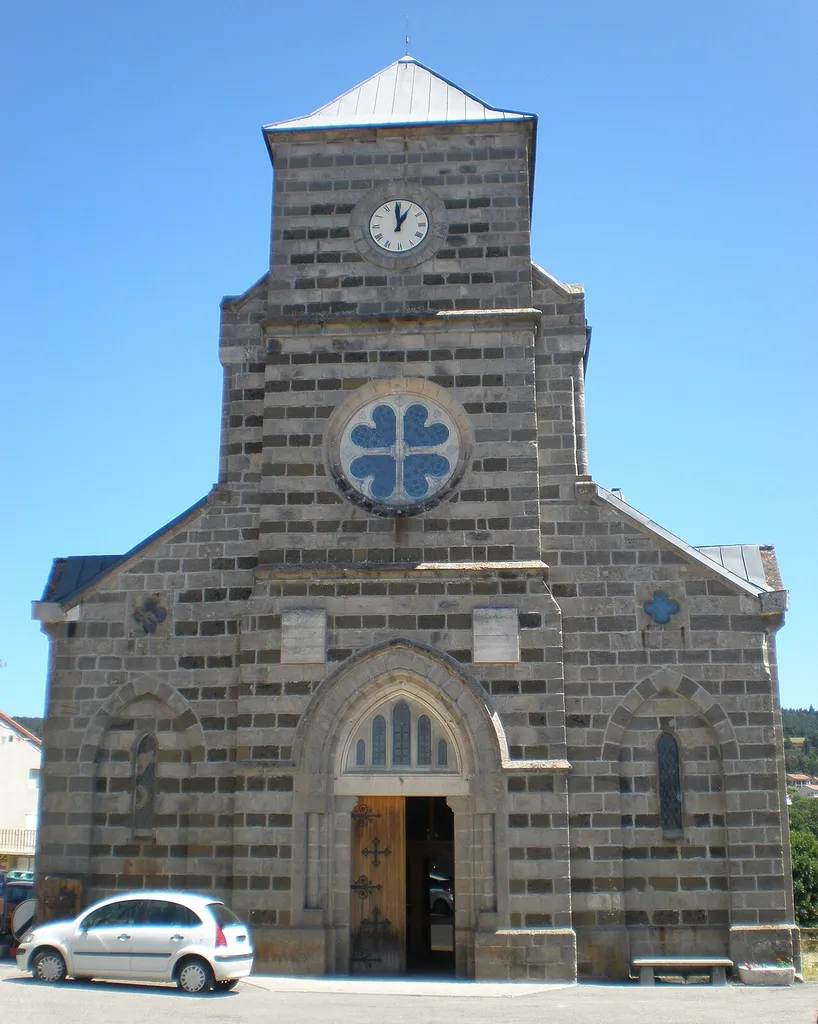 L'église Saint-Étienne de Saint-Étienne-de-Lugdarès (Ardèche, 07)