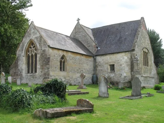 St Thomas of Canterbury parish church, Coulston, Wiltshire, seen from the northeast