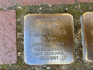Stolperstein dedicated to Selma Frankenstein