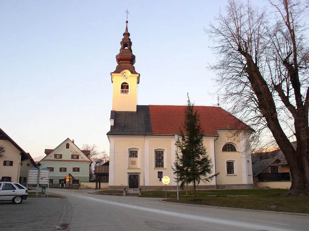 Saints Simon and Jude church, Voglje, Šenčur