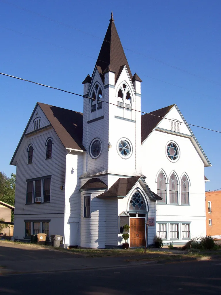 First Baptist Church of Brownsville, Oregon. Listed on the National Register of Historic Places.