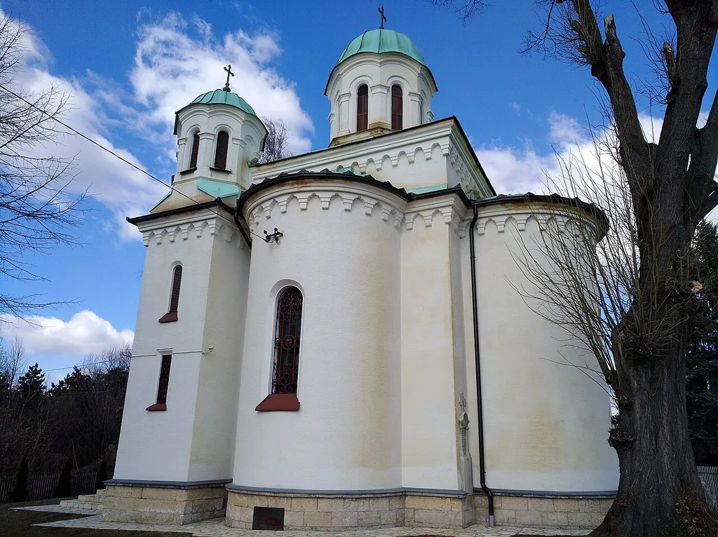 Saint George Serbian Orthodox church in Tuzla, Bosnia and Herzegovina.