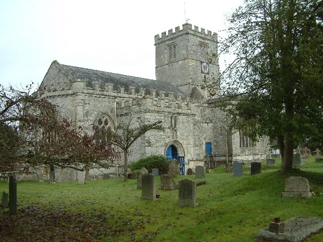 All Saints Church, Broad Chalke, Wiltshire, UK.