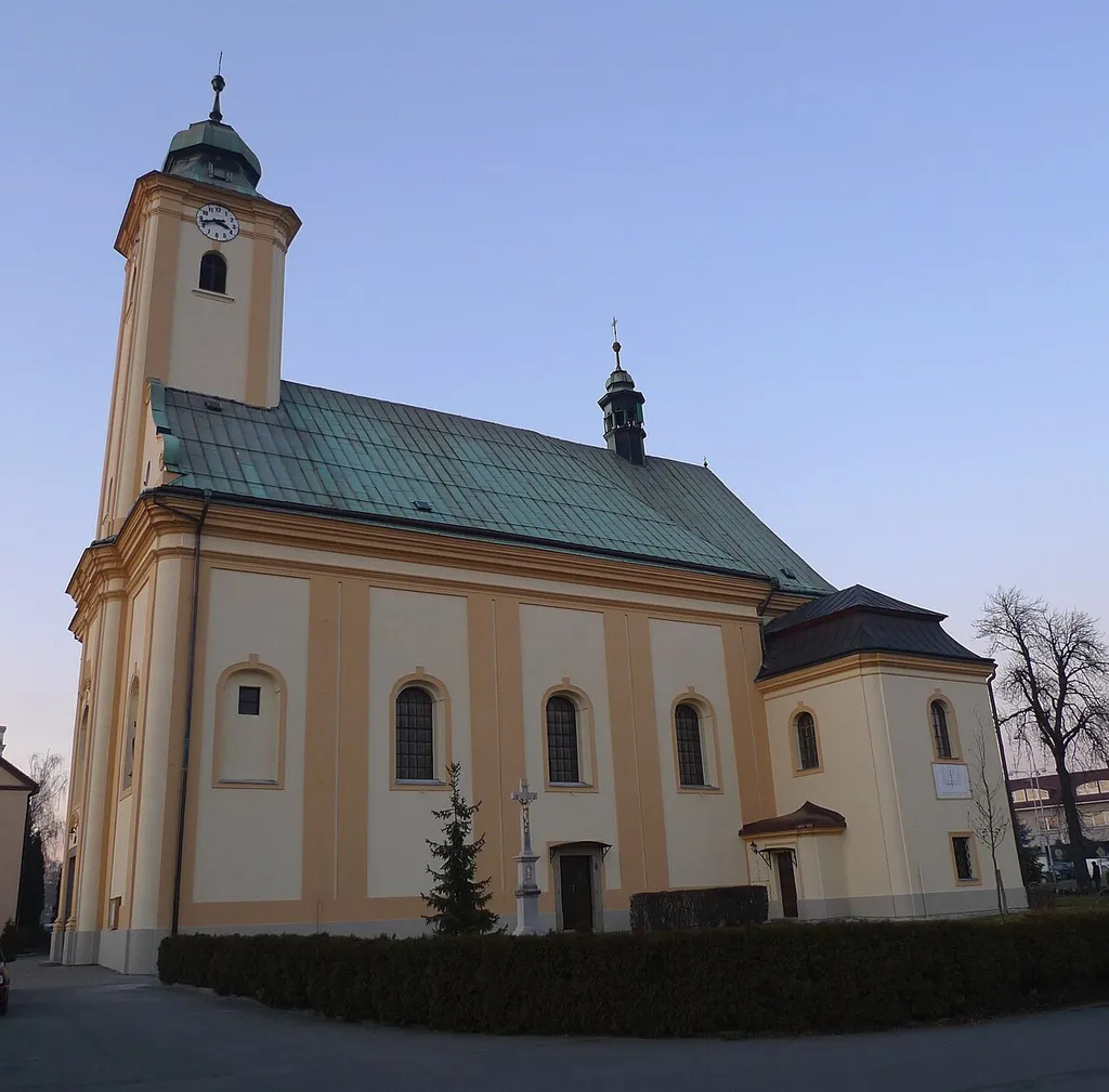 Kostel svatého Jana Nepomuckého ve Staré Bělé