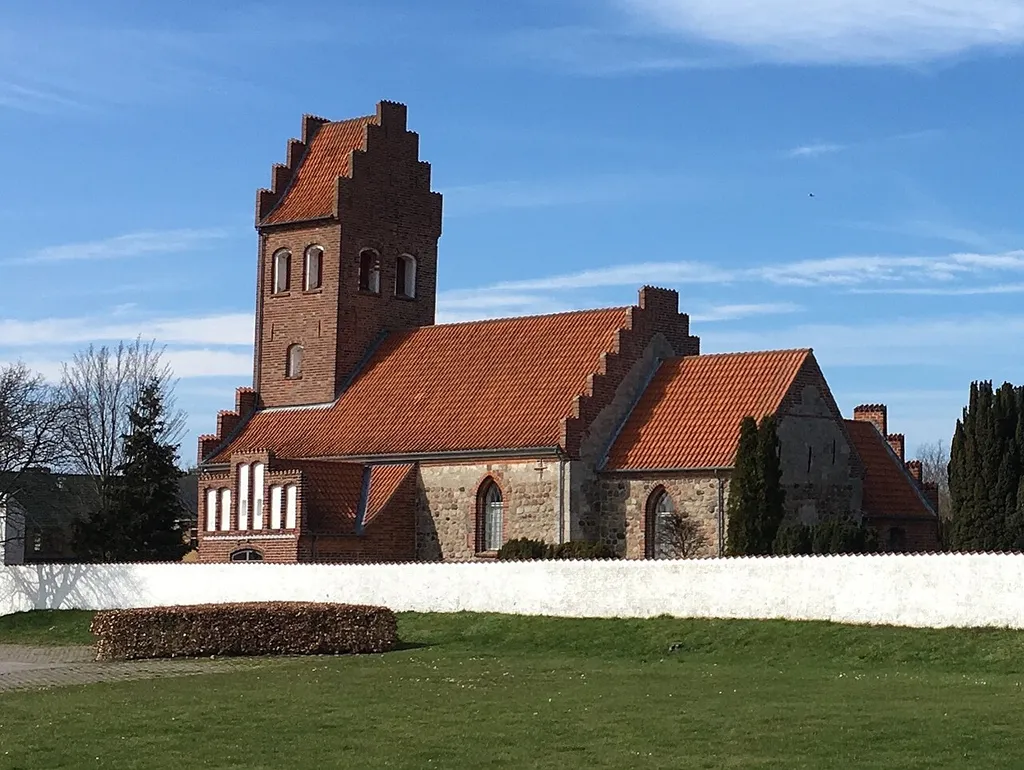 Over Dråby Kirke, Jægerspris, Hornsherred, Sjælland