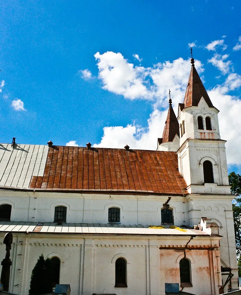 Church in Pasvalys, Lithuania