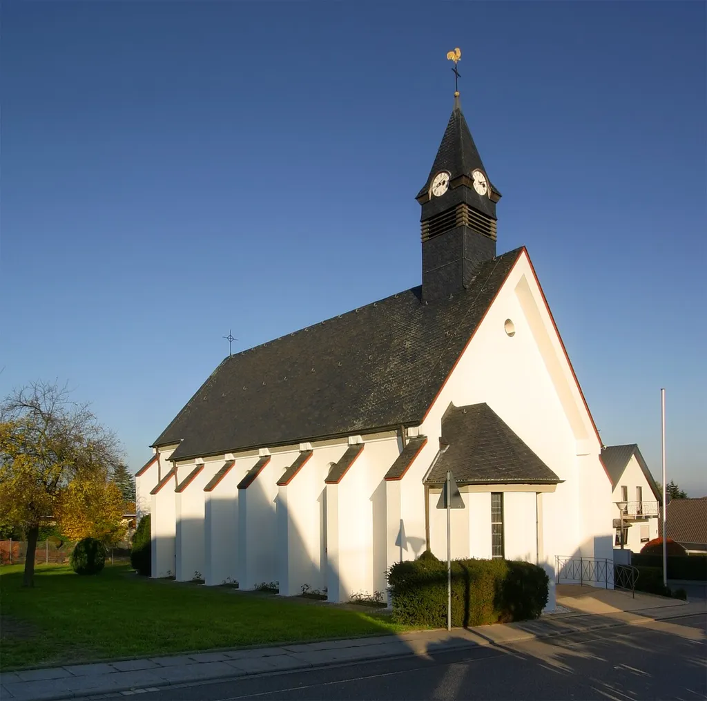 "Saint Mary's Assumption Church" in Merzbach (town Rheinbach).