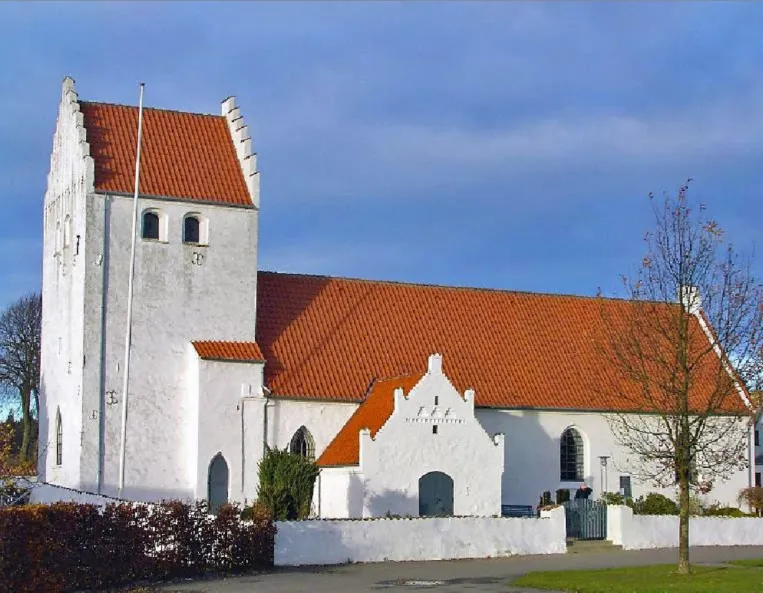 Hørve kirke, Odsherred, fra sydvest