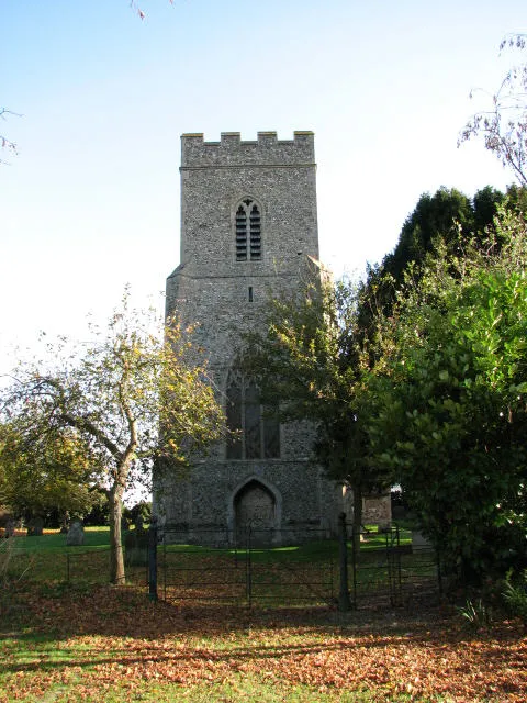 The tower of St Mary Magdalene's church in Old Beetley Unfortunately this church is kept locked and no keyholder contacts are provided. http://www.norfolkchurches.co.uk/beetley/beetley.htm