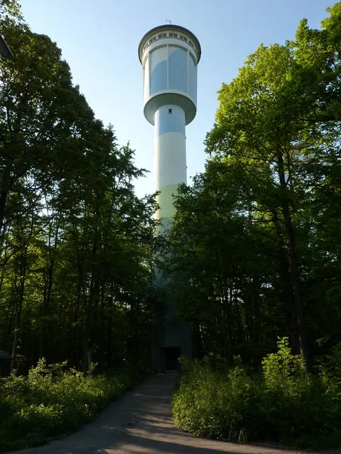 Wasserturm Sindelfingen, 4 km from Böblingen, Deutschland (Zone 32).