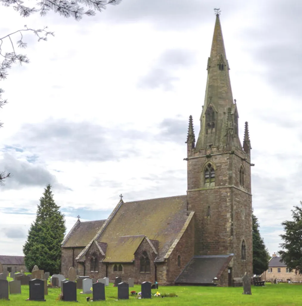 St. Bartholomew's Church, Butterton, from north-west