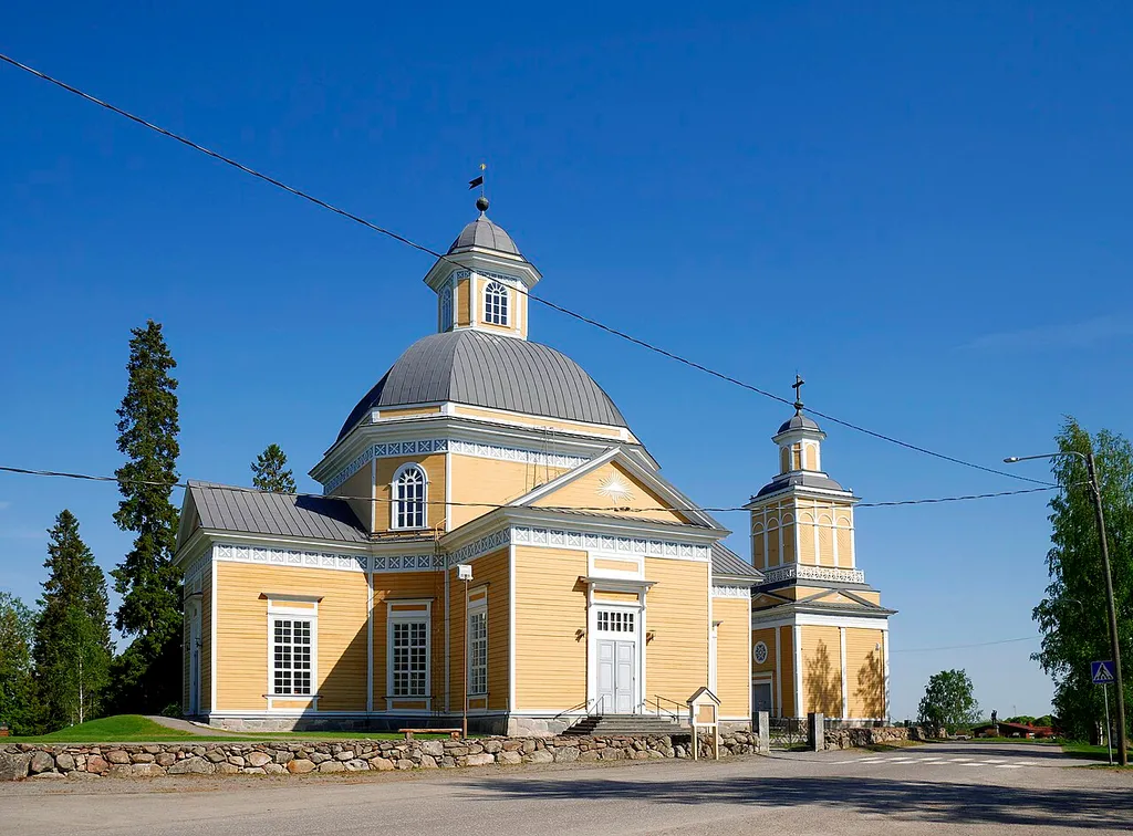 This is a photo of a monument in Finland identified by the ID 'Q30505928' (Q30505928) - RKY: 2063