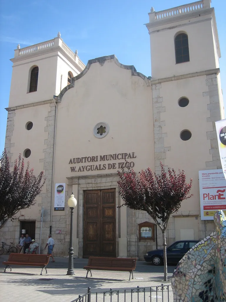Església de Sant Agustí, actualment Auditori Municipal Wenceslao Ayguals de Izco, Vinaròs (Baix Maestrat)