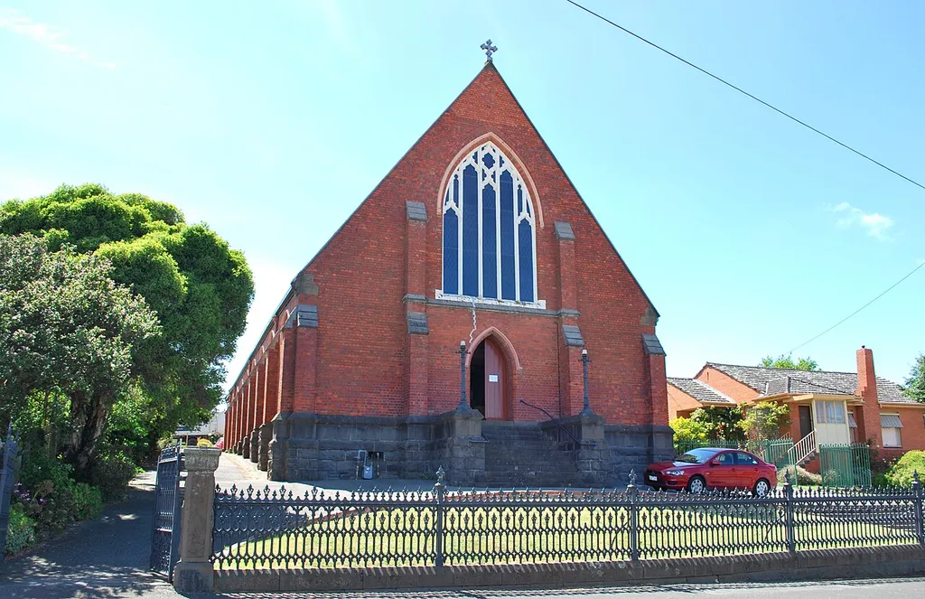 St Paul's Anglican church at Bakery Hill, Victoria